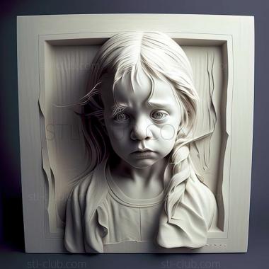 3D model Gottfried Helnwein (STL)